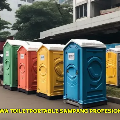 sewa toilet portable sampang profesional